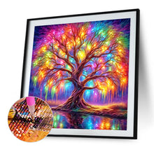 Load image into Gallery viewer, AB Diamond Painting - Full Square - neon tree of life (40*40CM)