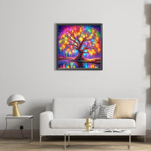 Load image into Gallery viewer, AB Diamond Painting - Full Square - neon tree of life (40*40CM)