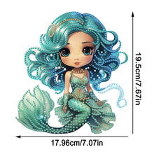 Load image into Gallery viewer, Acrylic Mermaid 5D DIY Diamond Art Hanging Decorations Home Ornaments Kit