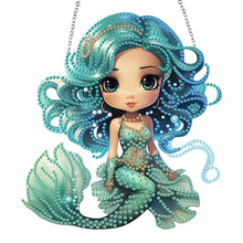 Load image into Gallery viewer, Acrylic Mermaid 5D DIY Diamond Art Hanging Decorations Home Ornaments Kit
