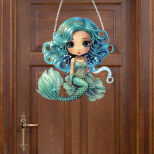 Load image into Gallery viewer, Acrylic Mermaid 5D DIY Diamond Art Hanging Decorations Home Ornaments Kit