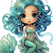 Load image into Gallery viewer, Acrylic Mermaid 5D DIY Diamond Art Hanging Decorations Home Ornaments Kit