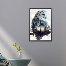 Load image into Gallery viewer, AB Diamond Painting - Full Round - owl landscape (40*60CM)
