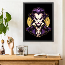 Load image into Gallery viewer, Diamond Painting - Full Round - Halloween scary skeleton witch (30*40CM)