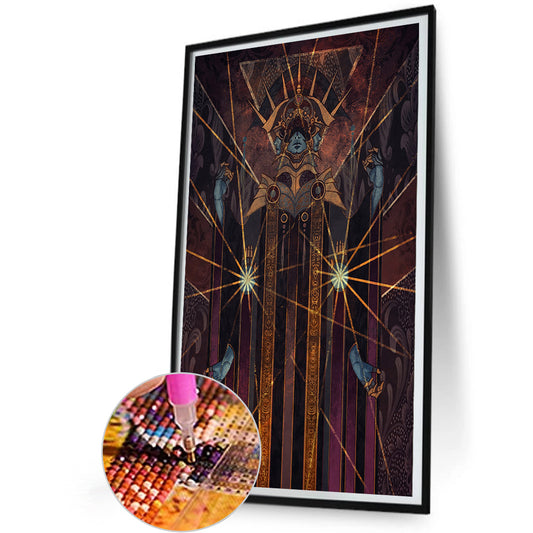 Diamond Painting - Full Round - fear (30*50CM)