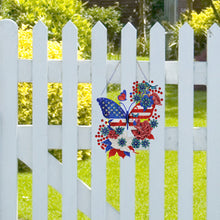 Load image into Gallery viewer, Acrylic Independence Day Butterfly 5D DIY Diamond Painting Dots Pendant Decor