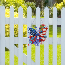 Load image into Gallery viewer, Acrylic Independence Day Butterfly 5D DIY Diamond Painting Dots Pendant Decor