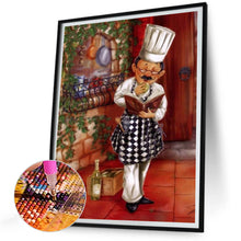 Load image into Gallery viewer, Diamond Painting - Full Round - chef (30*40CM)