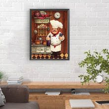 Load image into Gallery viewer, Diamond Painting - Full Round - chef (30*40CM)