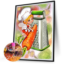 Load image into Gallery viewer, Diamond Painting - Full Round - chef (30*40CM)