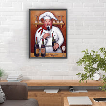 Load image into Gallery viewer, Diamond Painting - Full Round - chef (30*40CM)