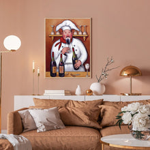 Load image into Gallery viewer, Diamond Painting - Full Round - chef (30*40CM)