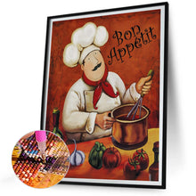 Load image into Gallery viewer, Diamond Painting - Full Round - chef (30*40CM)