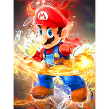 Load image into Gallery viewer, Diamond Painting - Full Round - mario (30*40CM)