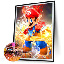 Load image into Gallery viewer, Diamond Painting - Full Round - mario (30*40CM)