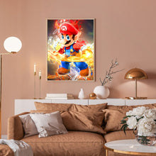 Load image into Gallery viewer, Diamond Painting - Full Round - mario (30*40CM)