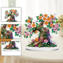 Load image into Gallery viewer, Double Side Special Shaped Flower Desktop Diamond Art Kits for Home Office Decor