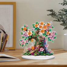 Load image into Gallery viewer, Double Side Special Shaped Flower Desktop Diamond Art Kits for Home Office Decor