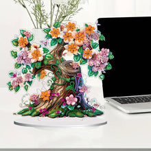 Load image into Gallery viewer, Double Side Special Shaped Flower Desktop Diamond Art Kits for Home Office Decor