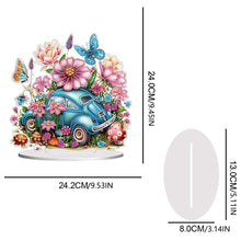 Load image into Gallery viewer, Double Side Special Shaped Flower Desktop Diamond Art Kits for Home Office Decor