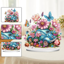 Load image into Gallery viewer, Double Side Special Shaped Flower Desktop Diamond Art Kits for Home Office Decor