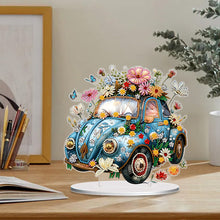 Load image into Gallery viewer, Double Side Special Shaped Flower Desktop Diamond Art Kits for Home Office Decor