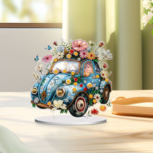 Load image into Gallery viewer, Double Side Special Shaped Flower Desktop Diamond Art Kits for Home Office Decor