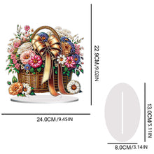 Load image into Gallery viewer, Double Side Special Shaped Flower Basket 5D DIY Diamond Art Tabletop Decorations