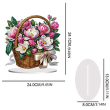 Load image into Gallery viewer, Double Side Special Shaped Flower Basket 5D DIY Diamond Art Tabletop Decorations