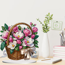 Load image into Gallery viewer, Double Side Special Shaped Flower Basket 5D DIY Diamond Art Tabletop Decorations