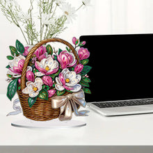 Load image into Gallery viewer, Double Side Special Shaped Flower Basket 5D DIY Diamond Art Tabletop Decorations