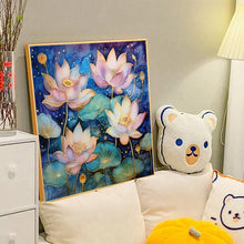 Load image into Gallery viewer, Diamond Painting - Full Round - color lotus (40*40CM)