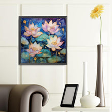 Load image into Gallery viewer, Diamond Painting - Full Round - color lotus (40*40CM)