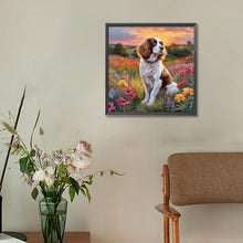 Load image into Gallery viewer, Diamond Painting - Full Round - lawn dog (30*30CM)
