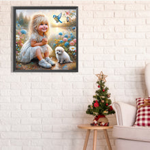 Load image into Gallery viewer, Diamond Painting - Full Square - little girl (30*30CM)