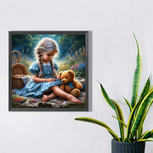 Load image into Gallery viewer, Diamond Painting - Full Square - little girl (30*30CM)