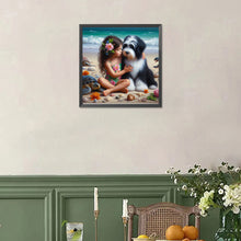 Load image into Gallery viewer, Diamond Painting - Full Square - Little girl character series (30*30CM)