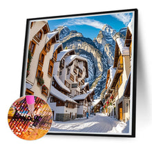 Load image into Gallery viewer, Diamond Painting - Full Round - snow mountain scenery (50*50CM)