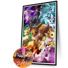 Load image into Gallery viewer, Diamond Painting - Full Round - Colorful Pok¨¦mon (40*60CM)