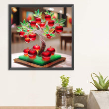 Load image into Gallery viewer, Diamond Painting - Full Round - fortune apple tree (30*30CM)