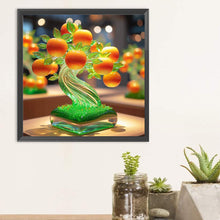 Load image into Gallery viewer, Diamond Painting - Full Round - fortune apple tree (30*30CM)
