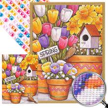 Load image into Gallery viewer, AB Diamond Painting - Full Round - corner of the garden (40*55CM)