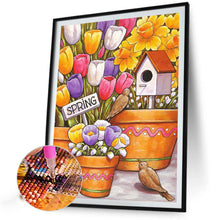 Load image into Gallery viewer, AB Diamond Painting - Full Round - corner of the garden (40*55CM)