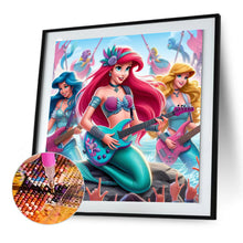 Load image into Gallery viewer, Diamond Painting - Full Round - princess ariel (30*30CM)