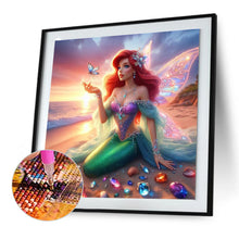 Load image into Gallery viewer, Diamond Painting - Full Round - princess ariel (30*30CM)