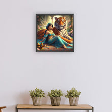 Load image into Gallery viewer, Diamond Painting - Full Round - princess jasmine (30*30CM)