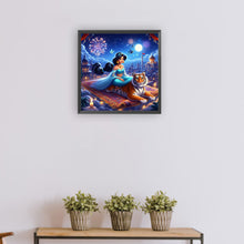 Load image into Gallery viewer, Diamond Painting - Full Round - princess jasmine (30*30CM)