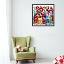Load image into Gallery viewer, Diamond Painting - Full Round - Disney Princess (40*40CM)