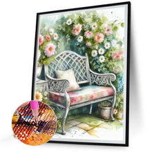 Load image into Gallery viewer, Diamond Painting - Full Round - garden chair (40*50CM)