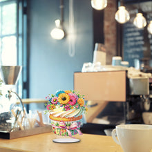 Load image into Gallery viewer, Acrylic Cupcake Desktop Diamond Art Kits 5D DIY Diamond Art Tabletop Decorations